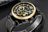 Business Mens Fashion Watches Quartz Silicone Sport Multifunction Watch Men Luxury Waterproof Luminous Hands by Stevvex