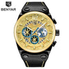 Business Mens Fashion Watches Quartz Silicone Sport Multifunction Watch Men Luxury Waterproof Luminous Hands by Stevvex