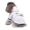 Luxury Soft Pet Dog Puppy Hooded Bathrobe by Furr Baby Gifts