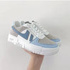 Women Casual Shoes Colorful Sneakers Flat Thick Sole Lightweight Air Cushion Gym Fashion Shoes Breathable Sport Air Fitness Walking Running Athletic Sneakers by Stevvex