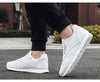 Autumn Womens Mens Sneakers Black Fashion Vulcanized Shoes Lace-up Casual Flats Light Couple Fashion Sneakers Breathable Casual Comfortable Lightweight Sneakers by Stevvex