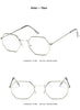 Small Polygon Women Men Sunglasses Delicate Metal Polygon Sunglasses For Women Classic Retro Small Size Frame Women Sunglasses Design Glasses for Men by Stevvex