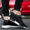Men's Breathable Running Shoes Casual Fashion Outdoor White Espadrilles Sports Shoes Light Socks Lightweight Breathable Walking Running Shoes Mesh Workout Casual Sports Men's Jogging Sneakers by Stevvex