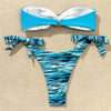 Shiny Rhinestone Strapless Bikini Female Women 2PCS Shiny Diamond Bikini Set Bra Swimsuit Bathing Suit Swimsuit Women Swimwear Two-pieces Luxury Bikini Set Bather Bathing Suit Swimwear by Stevvex