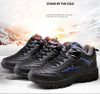 Winter Womens Mens Boots Shoes Plush Warm Sneakers Outdoor Waterproof Ankle Snow Boots Casual Leather Hiking Boots Outdoor Trekking Boot Mid Hiker Boot For Mens by Stevvex