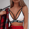 Luxury Summer Swimwear Solid Lingerie Underwear Set Women Letter Solid Patchwork Bikini Set Classic Design Underwear G-String Set Women's Bikini Triangle Solid Two Piece Bathing Suit by Stevvex