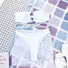 Halter Hollow Cross Bikinis Set Swimsuit Women's New Solid Two-Piece Swimwear Two Piece Swimsuit Halter Crisscross Cut Out Bikini Wrap Top with High Waist Bottom Beach Swimwear Summer Beachwear Woman Bath Bathing Suit by Stevvex
