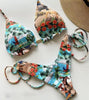 Popular Women's Beachwear Bikini Set Swimwear Push-Up Padded Swimsuit Floral Bikini Set Low Rise Ruffled Two Pieces Swimsuit Push Up Bathing Suit Swimwear by Stevvex