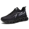 Men's Casual Sneakers Flame Print Running Mesh Shoes Outdoor Lightweight Twist Bottom Breathable Tennis Sport Shoes For Workout Walking Outdoor Sport Gym Fashion Sneakers by Stevvex
