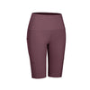 Women's Naked Feeling Workout Shorts - 10 Inches High Waist Yoga Biker