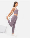 28" Naked Feel Drawstring Workout Gym Joggers Women Bare Cozy Leisure