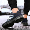 Running Mens Sport Elegant Sneakers Air Cushion Sneakers Lace Up Low Top Jogging Shoes Man Athletic Footwear Breathable Comfortable Athletic Running Sneakers by Stevvex