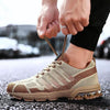 Running Mens Sport Elegant Sneakers Air Cushion Sneakers Lace Up Low Top Jogging Shoes Man Athletic Footwear Breathable Comfortable Athletic Running Sneakers by Stevvex