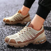 Running Mens Sport Elegant Sneakers Air Cushion Sneakers Lace Up Low Top Jogging Shoes Man Athletic Footwear Breathable Comfortable Athletic Running Sneakers by Stevvex