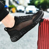 Men Casual Black Sneakers Fashion Light Breathable Summer Outdoor Beach Mesh Gym Running Sneakers Men Breathable Mesh Ultra Comfortable Athletic Fashion Jogging Sneaker by Stevvex