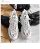 Luxury Mens Sneakers White Sneakers Men High Fashion Comfy Fashion Sneakers Breathable Athletic Casual Shoes Shock Absorption For Running by Stevvex