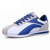 Fashion Men Sport Breathable Running Sneakers Casual Breathable Walking Shoes Sport Athletic Blue White Sneakers Gym Tennis Slip On Walking Outdoor Workout Sneakers by Stevvex