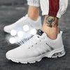 Men's Casual Sports Shoes Breathable Sneakers Air Cushion Running Shoes Air Cushion Mesh Running Shoes Women Footwear Mens Casual Sport Training Fitness Sneakers For Workout by Stevvex