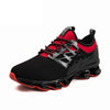 Mens Running Breathable Fashion Trainers Casual Couple Shoes Breathable Running Sports Outdoor Cushioning Sneakers Running Elegant Walking Athletics Trainer Sports Sneakers by Stevvex