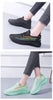 Women's Running Summer Woven Sports Sneakers Fashion Casual Shoe Breathable Mesh Walking Shoes Non Slip Lightweight Breathable Mesh Running Shoes Comfortable Design by Stevvex