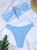 Women One-Shoulder Bikini Swimsuit Women Push Up Swimwear Women's Bathing Suit Comfortable Bikini Ribbed Two Piece Swimsuit Bikini Set Summer Bathing Suit Beach Wear Swimming Suit by Stevvex