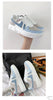 Fashion Flats Womans Sneakers Casual Breathable Vulcanized Shoes Lace Up Woman Comfort Walking White Round Head Platform Casual Sports Cute Fashion Walking School Sneakers by Stevvex