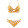 Leopard Bikinis Women Summer Swimsuit Strapless Bandage Bathing Suits Women's Halter Triangle Bikini Bottom Soft Two Piece Swimsuits Low Waist Push Up Bikini Set Swimwear by Stevvex
