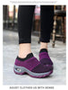 Women's Casual Chunky Sneakers Platform Walking Shoes Fashion Knited Casual Walking Shoes Sock Sneakers Slip On Mesh Air Cushion Comfortable Easy Shoes by Stevvex