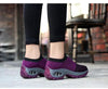 Women's Casual Chunky Sneakers Platform Walking Shoes Fashion Knited Casual Walking Shoes Sock Sneakers Slip On Mesh Air Cushion Comfortable Easy Shoes by Stevvex