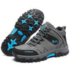 Men's Winter Snow Boots Waterproof Leather Sports Super Warm Men's Boots Outdoor Hiking Boots Work Travel Shoes Trail Climbing Shoes Lace Up Anti-Slip Waterproof Working Outdoor Boots by Stevvex