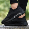 Sport Black Spring Fashion Casual Sports Running Air Shoes Black Mens Sneakers Lightweight Athletic Running Walking Gym Shoes Casual Sports Fashion Walking Sneakers by Stevvex
