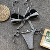 Summer Cute Vintage Women's Swimsuit Bikini Split Swimwear Women's Swimwear Women's 2-piece Beachwear Loose Bikini Fashion Retro Bikini Fashion Beachwear Summer Spa Beach Surf Sport by Stevvex
