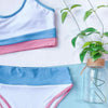 Summer Cute Vintage Women's Swimsuit Bikini Split Swimwear Women's Swimwear Women's 2-piece Beachwear Loose Bikini Fashion Retro Bikini Fashion Beachwear Summer Spa Beach Surf Sport by Stevvex