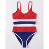 Female Swimsuit High Waist Bikini Women High Waist Bikini Set Two Piece Swimsuits Bikini Top With Bottoms Bathing Suits For Teens Girls Women Swimwear Two-pieces Bikini Set Sport Bathing Suit Swim Lady by Stevvex