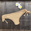 Handmade Vintage Crochet Bikinis Knitted Cotton Swimwear Women's Crochet Swimsuit Two Pieces Bathing Suits Bikini Swimsuit Top Bottom Bandage Modern Women Beachwear For Summer by Stevvex