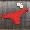 Handmade Vintage Crochet Bikinis Knitted Cotton Swimwear Women's Crochet Swimsuit Two Pieces Bathing Suits Bikini Swimsuit Top Bottom Bandage Modern Women Beachwear For Summer by Stevvex