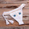 Vintage Blue Bikinis 2 Piece Halter Bikini Set Women High Waist Sequin Swimsuit Set Handmade Crochet High Quality Swimsuit Women Push Up Swimwear Knitted Beach Wear Bathing Suit by Stevvex