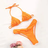 Bikinis Micro Adjustable Swimwear Women Summer Bikini Set Modern Colorful Print Beach Wear Women's Comfortable Swimsuit Knotted String Triangle Bikini Tie Side High Cut Bikini Set by Stevvex