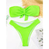 Women One-Shoulder Bikini Swimsuit Women Push Up Swimwear Women's Bathing Suit Comfortable Bikini Ribbed Two Piece Swimsuit Bikini Set Summer Bathing Suit Beach Wear Swimming Suit by Stevvex