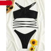 Women One-Shoulder Bikini Swimsuit Women Push Up Swimwear Women's Bathing Suit Comfortable Bikini Ribbed Two Piece Swimsuit Bikini Set Summer Bathing Suit Beach Wear Swimming Suit by Stevvex