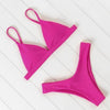 Micro Mini Bikini Swimwear Women Halter Push Up Bikini Set Padded Bra Women's Underwired Triangle Bathing Two Pieces Swimsuit Bikini Set Swimsuit Bandage Swim Suit by Stevvex