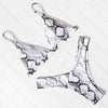 Micro Mini Bikini Swimwear Women Halter Push Up Bikini Set Padded Bra Women's Underwired Triangle Bathing Two Pieces Swimsuit Bikini Set Swimsuit Bandage Swim Suit by Stevvex