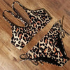 High Waist Bikini Leopard Bikini Women Push Up Swimsuit Women's Leopard Print Swimsuits High Waist Bikini Set 2 Piece Bathing Suits Women Printed Swimwear Tie Dye Summer Swim Beachwear by Stevvex
