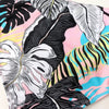 Modern Floral Bikini 2 Pieces Flower Print Bikini Set Women Crisscross High Waist String 2 Piece Bathing Suits High Waist Women's Swimsuit Shorts Solid Bikini Floral Summer Bikini Set by Stevvex