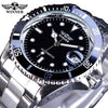 2021 Fashion Black Red Sport Mens Watches Luxury Luminous Hands Watch Elegant Leather Strap Design by Stevvex
