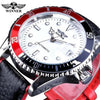 2021 Fashion Black Red Sport Mens Watches Luxury Luminous Hands Watch Elegant Leather Strap Design by Stevvex