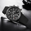 Luxury Men Stainless Steel Quartz Watch Accurate Timing Waterproof Analog Chronograph Men's Quartz Watches by Stevvex