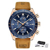 Luxury Men Stainless Steel Quartz Watch Accurate Timing Waterproof Analog Chronograph Men's Quartz Watches by Stevvex
