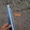8-Inch Gyuto Chef Knife Twisted Damascus Blade with Blue & Red Pakka Wood Handle (Full Tang, Hand-Forged) by JW SteelCrafts
