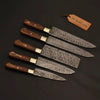 Custom Handmade Chef Knives Damascus Steel blades By JW SteelCrafts by JW SteelCrafts